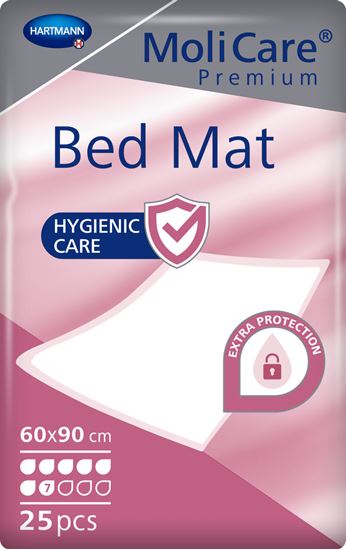 Picture of MoliCare Premium Bed Pad 7D 60x90cm 4x25 Case